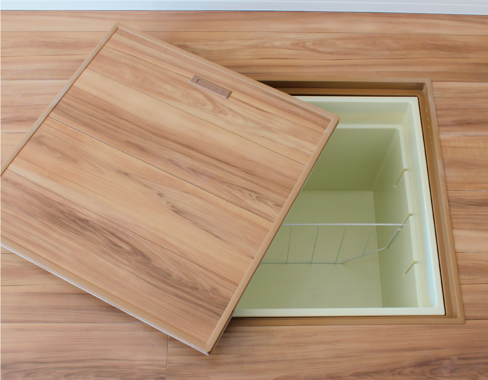 小屋裏収納・床下収納